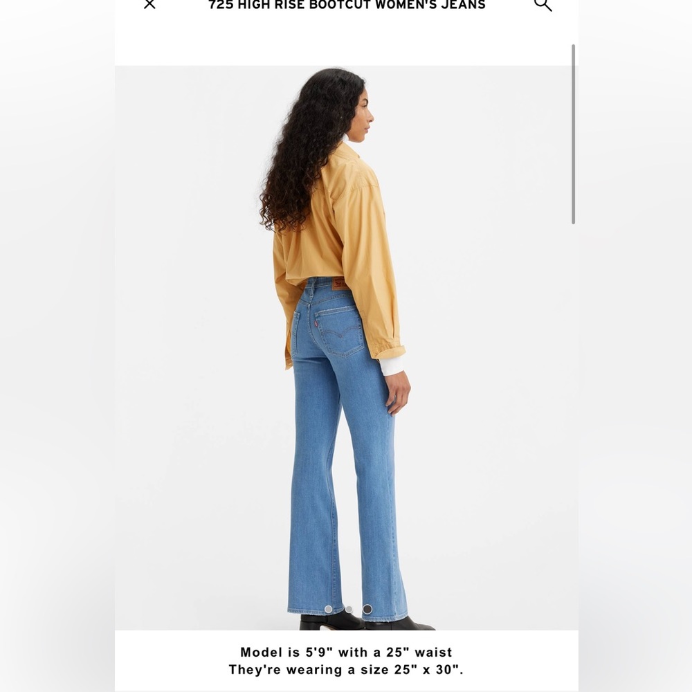 LEVI’S High Rise Bootcut Women’s Jeans - Picture 2 of 2